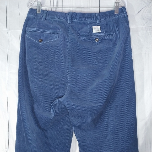 Polo Ralph Lauren Vintage 90's Men's Blue Corduroy Pants - Picture 10 of 16